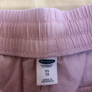 Old Navy Shorts - pink old navy linen shorts Old Navy Shorts - pink old navy linen shorts